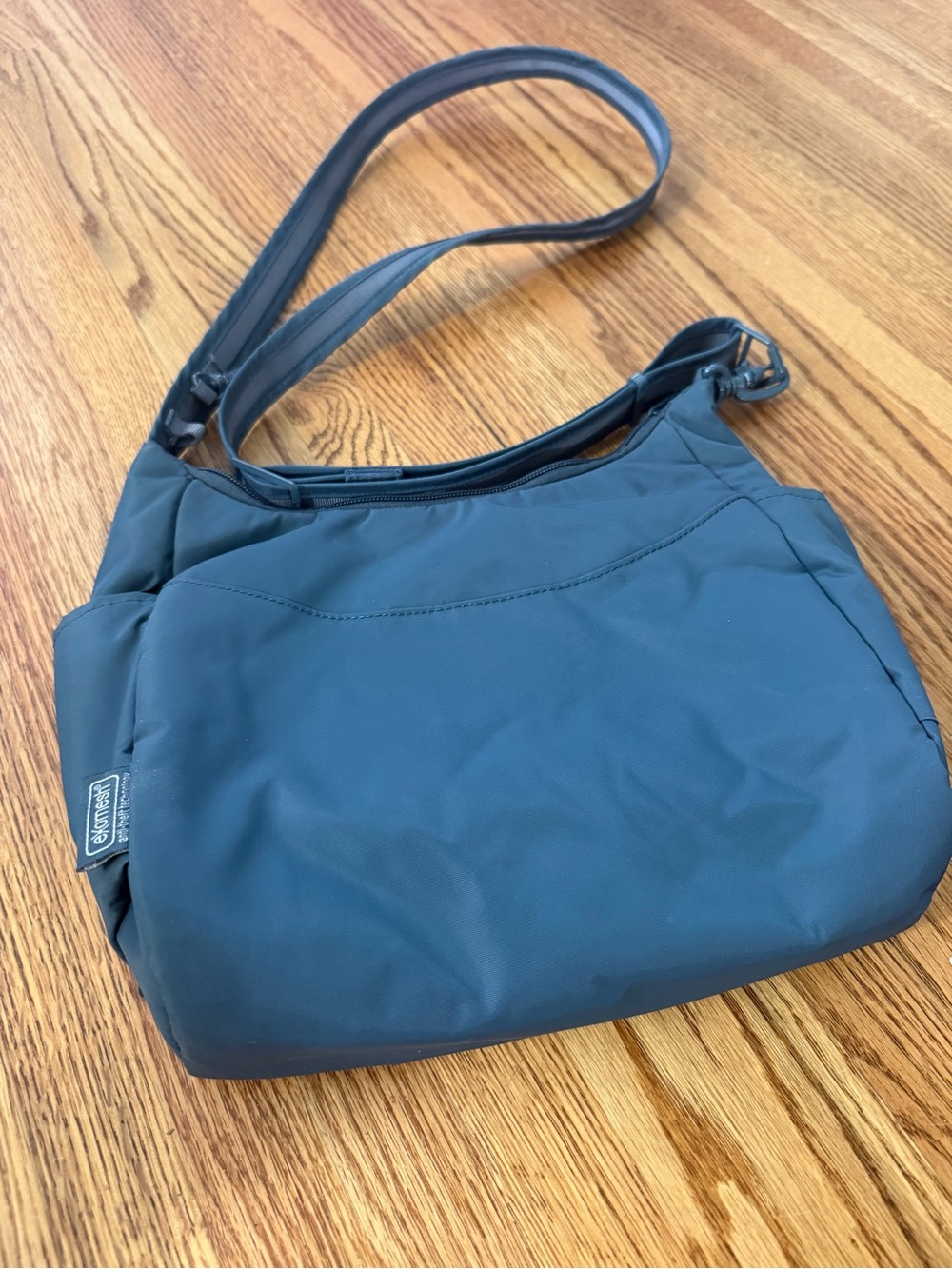 Pacsafe Teal-Blue Anti-Theft Shoulder Bag